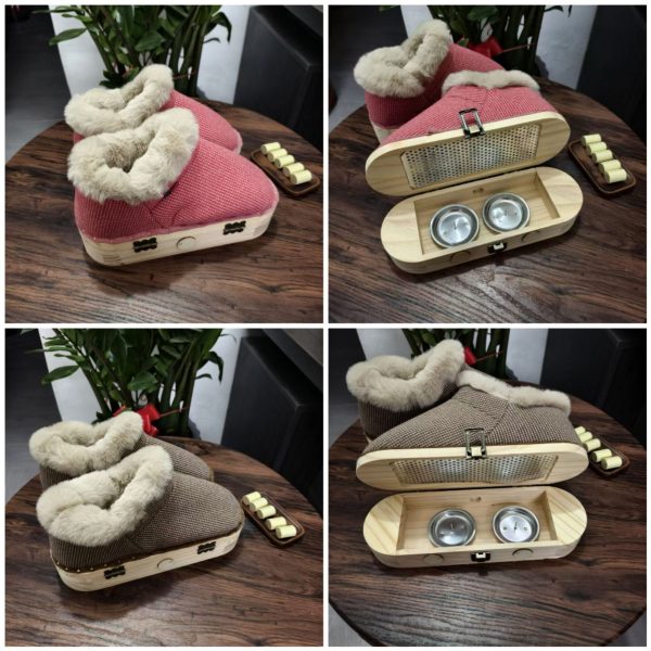 Solid Wood Moxibustion Boots Smoke-free - Image 2