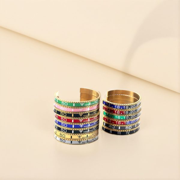 Water Ghost Couple Bracelet C- Type Adjustable Opening - Image 2