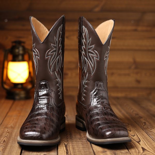 Pattern Wooden Root High-top Embroidery Retro - Image 6