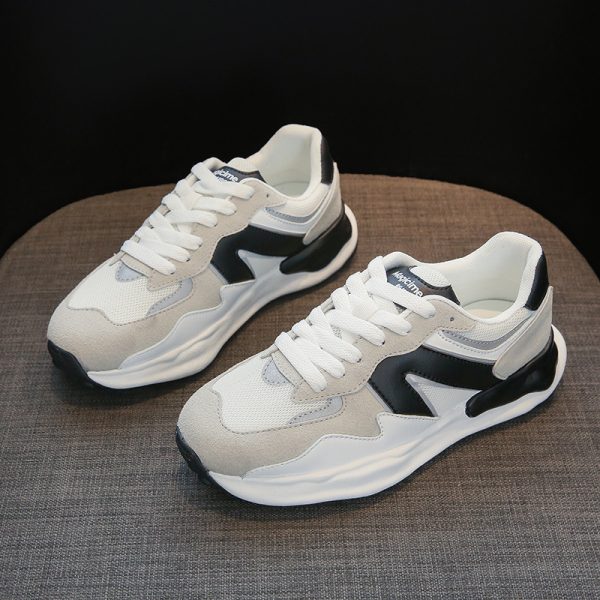 Autumn New Ins Korean Style Breathable White Shoes For Women - Image 7