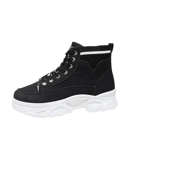 Women's Fleece Ined Warm Rubber Ankle Boots - Image 5