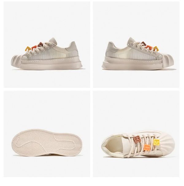 New Shell Toe Breathable Versatile Casual Sneakers Couple Style - Image 3