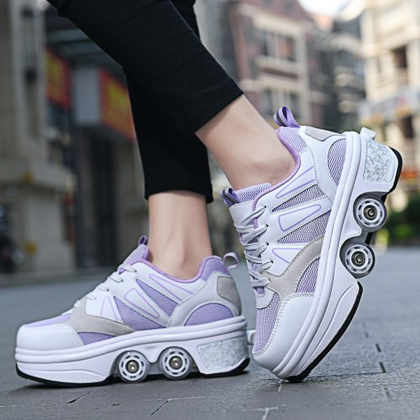 Four Wheel Rampage Shoes Seven Color Atmosphere Breathing Light - Image 3