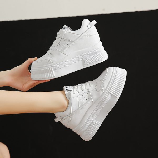 Height Increasing Insole Thick Bottom Breathable Sneaker - Image 2