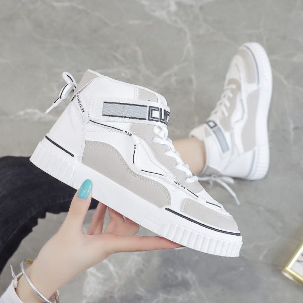 Sport All-match Student Female Whiteboard Shoes - Image 6