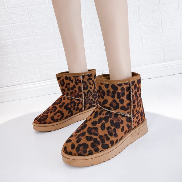 Snow Boots Winter Faux Fur Women Shoes - Image 7