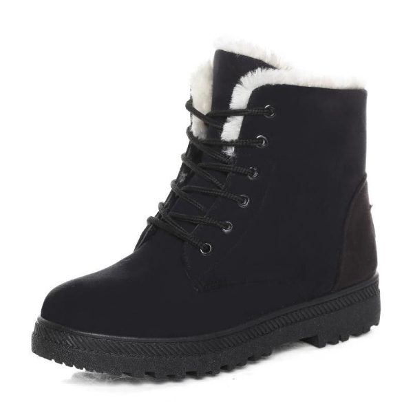 Winter Snow Boots With Warm Plush Ankle Boots For Women Shoes - Image 10