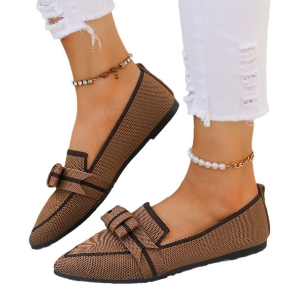 Casual And Comfortable Beautiful Bowknot Popular Element Shoes - Image 5