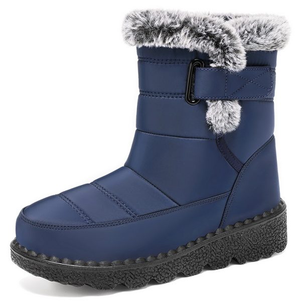 Women's Snow Boots Fleece Lined Padded Warm Keeping - Image 7