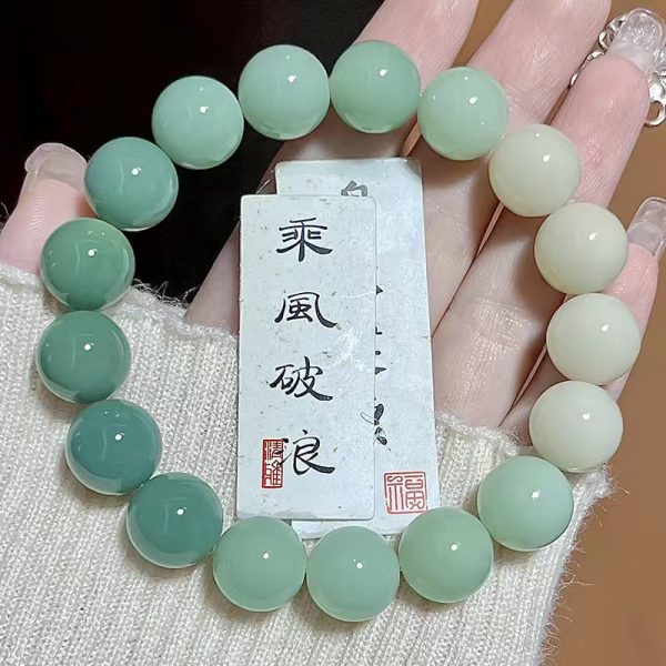 Natural Bodhi Bead Bracelet Old Materials Crafts - Image 5