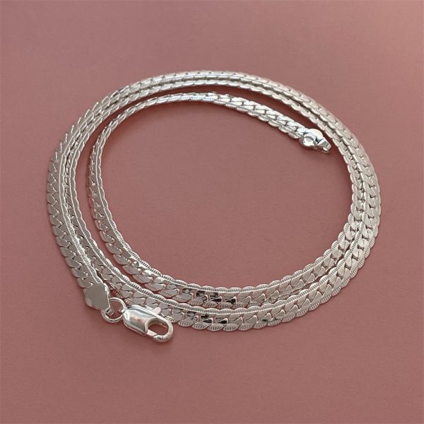 925 Silver Plated Car Lace Bracelet - Image 2