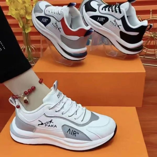 Women's Leather Breathable Soft Bottom Casual Shoes - Image 5