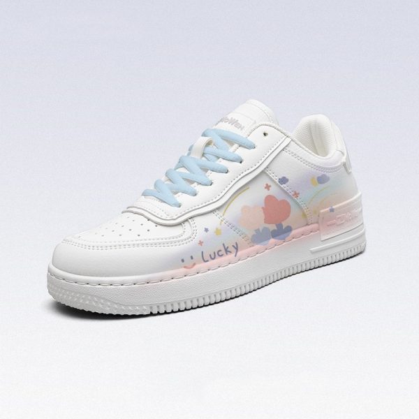 Low-top Summer New Breathable Versatile Single-layer Shoes White Shoes - Image 2