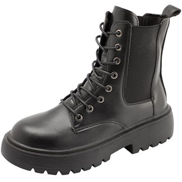 Internet Celebrity Thin Martin Booties Female Fashion - Image 5