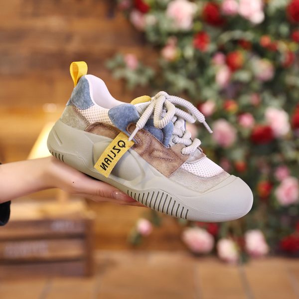Women's Platform Lightweight Mesh Surface Shoes - Image 3