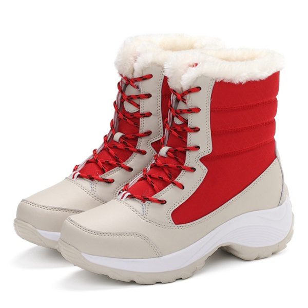 Snow Boots Plush Warm Ankle Boots For Women Winter Shoes - Image 10