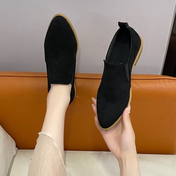 Large Size Low Heel Pointed-toe Boots - Image 2