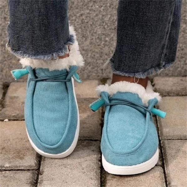 Snow Boots Women Warm Plush Ankle Boots Winter Shoes - Image 2