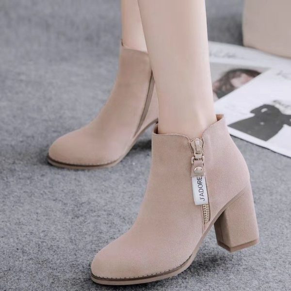 Women's Short Boots Spring And Autumn - Image 5