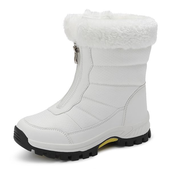 High-top Plus Size Cotton Shoes Women's Thickened - Image 6