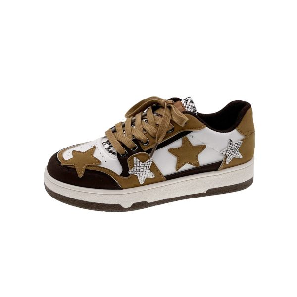 Artistic Style Casual Star Pattern Sneakers Spring And Autumn Series - Image 5