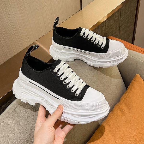 Women's Thick-soled Canvas Shoes Platform All-match Ins Trend - Image 4