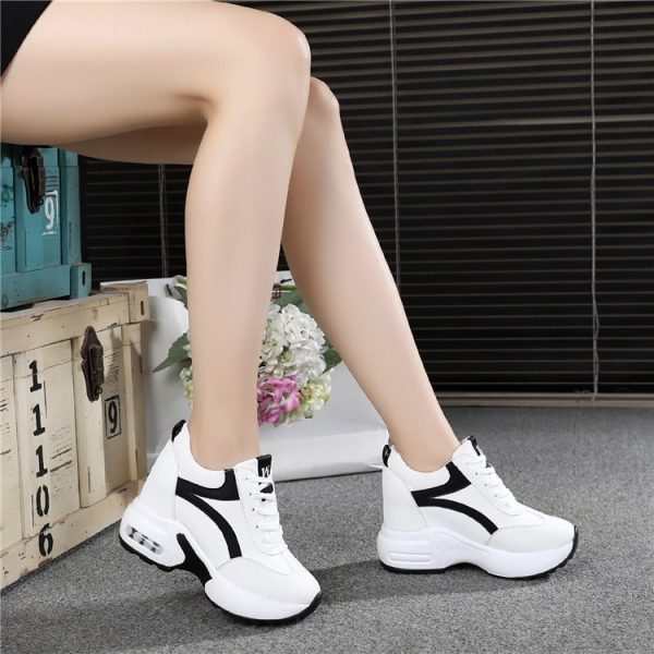 Women's Sports Height Increasing Insole Wedge Platform Shoes - Image 2