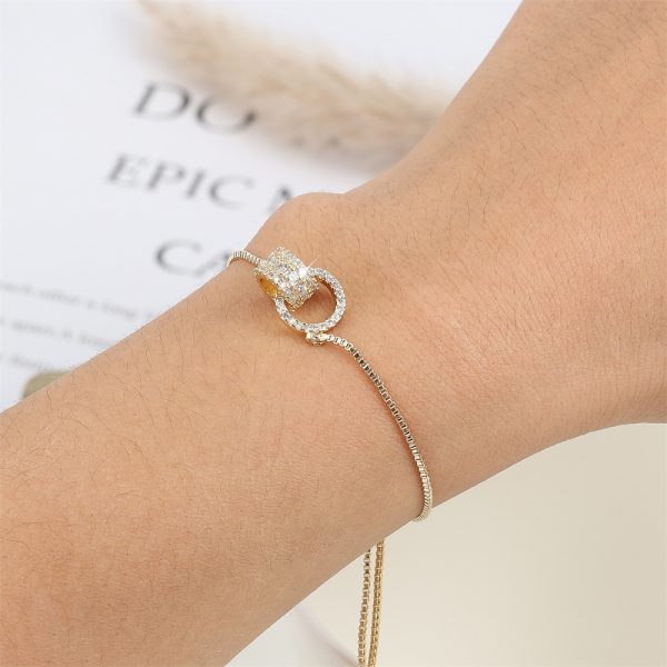 Double Ring Micro Necklace Simple Women's Fashion - Image 7