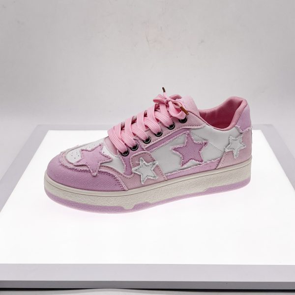 Artistic Style Casual Star Pattern Sneakers Spring And Autumn Series - Image 8