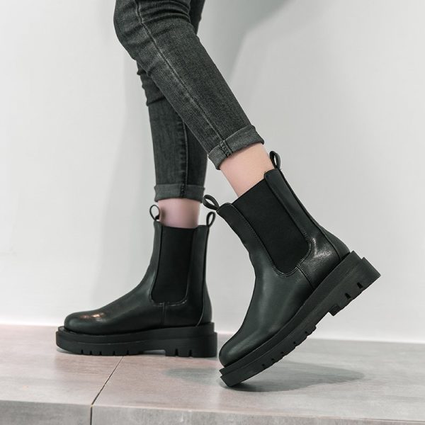 Spring Women's Platform Ankle Boots - Image 2