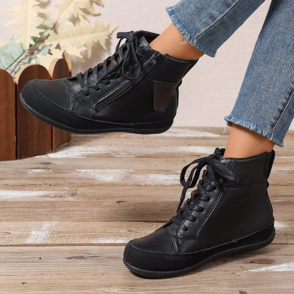 Barefoot Boots Fleece-lined Snow Ankle Boots - Image 2