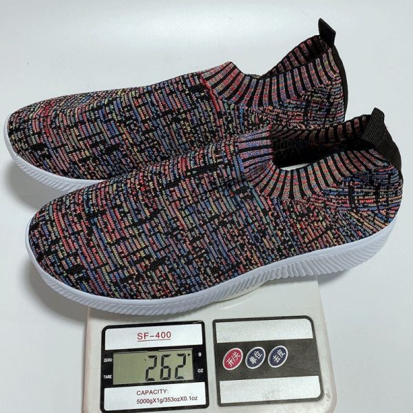 Sports Running Flying Woven Shoes Men's And Women's New Sports Shoes Men's And Women's - Image 5
