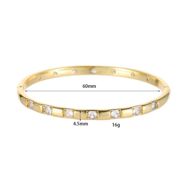 Retro Color Zirconium Ladies' Bracelet - Image 4