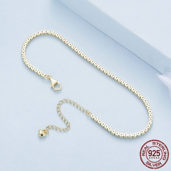 S925 Silver Refined Zircon Bracelet - Image 5