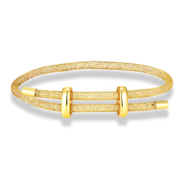 Rhinestone Net Fashion Star Bracelet - Image 5