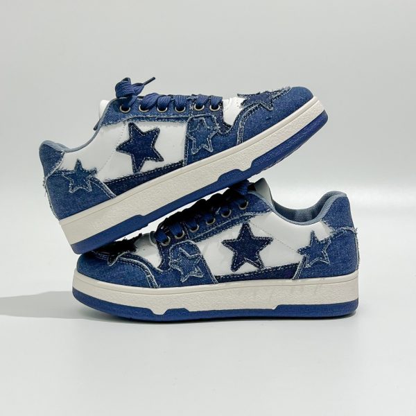 Artistic Style Casual Star Pattern Sneakers Spring And Autumn Series - Image 3