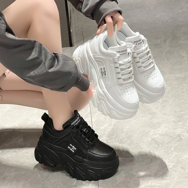 Height Increasing Insole Dad Shoes Women's Spring And Autumn - Image 4