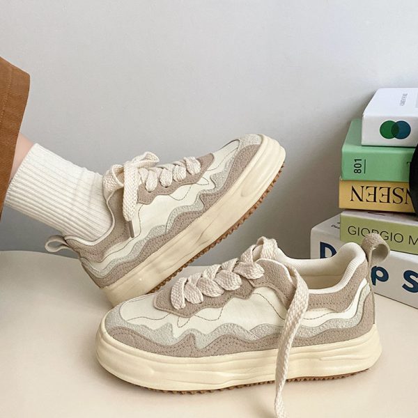 Girl's Casual Sneaker All-matching Platform Shoes - Image 6