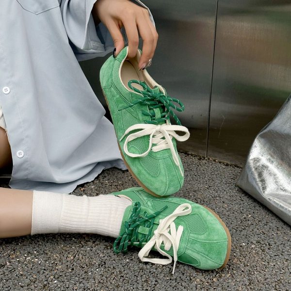 Women's Fashionable Flat Mesh Breathable All-match Sneakers - Image 4