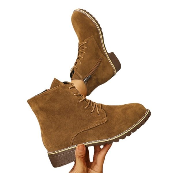 Short Boots Women Round Toe Martin Boots Women - Image 5