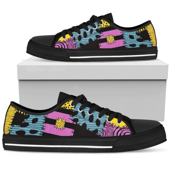 3D Printed Low-top Summer Men's And Women's Canvas Shoes - Image 2