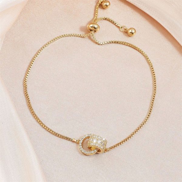 Double Ring Micro Necklace Simple Women's Fashion - Image 3