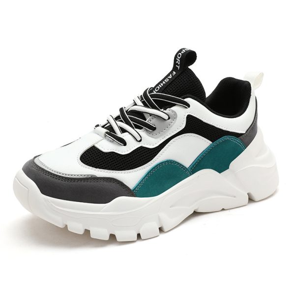 Soft Bottom High Elastic Thick Bottom Inner Layer Dad Shoes - Image 5