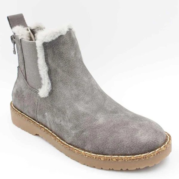 Leopard Shoes Warm Plush Ankle Boots For Women - Image 5