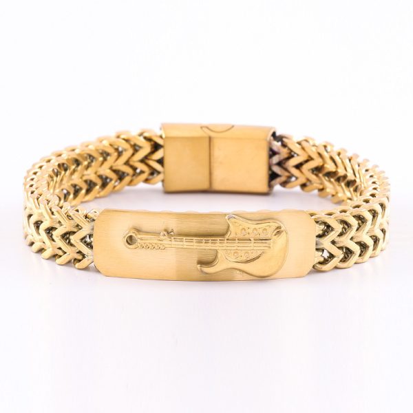Retro Stainless Steel Three-dimensional Design Bracelet - Image 5