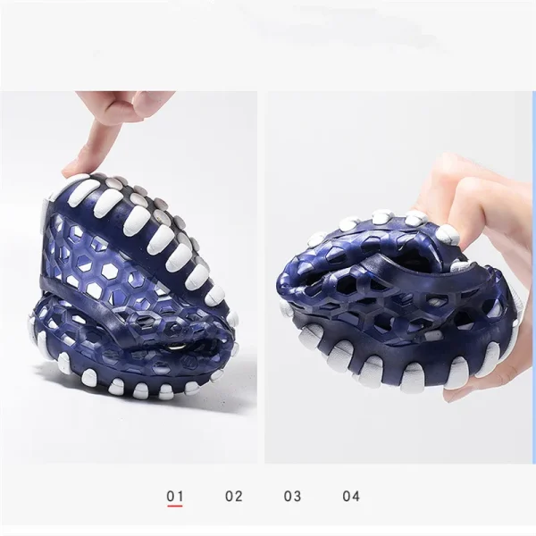 2025 Summer Unisex Sandals Clogs Garden Shoes Women New Light Slip-on Jelly Shoes Slippers Men Beach Water Shoe Soft Flats - Image 3