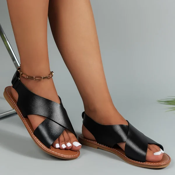 Women Shoes Sandals Summer Party Walking Shoes Comfortable Women Shoe Wedge Shoes Woman Outdoor Sandal Women Footwear Female - Image 3
