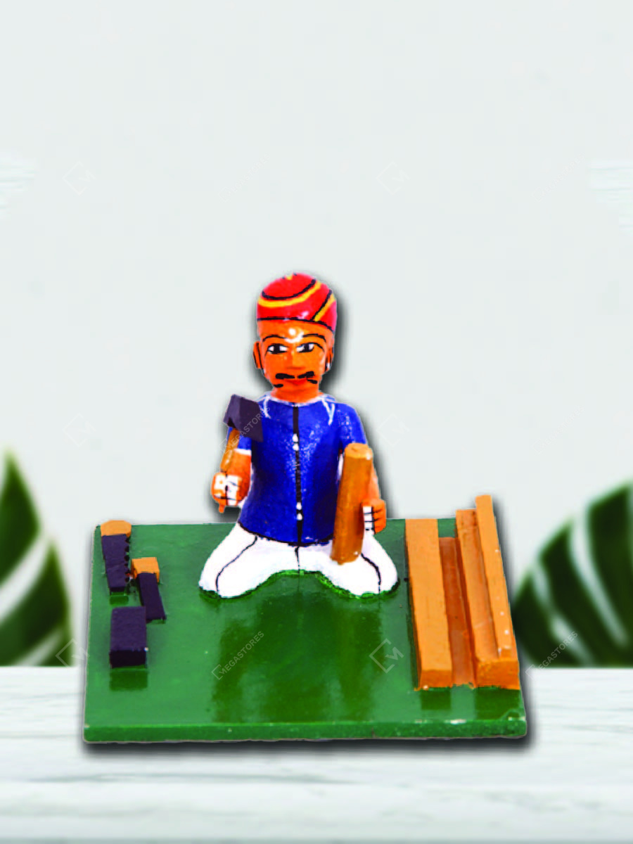Wooden Carpenter Kondapally Toy by Adilakshmi Toys