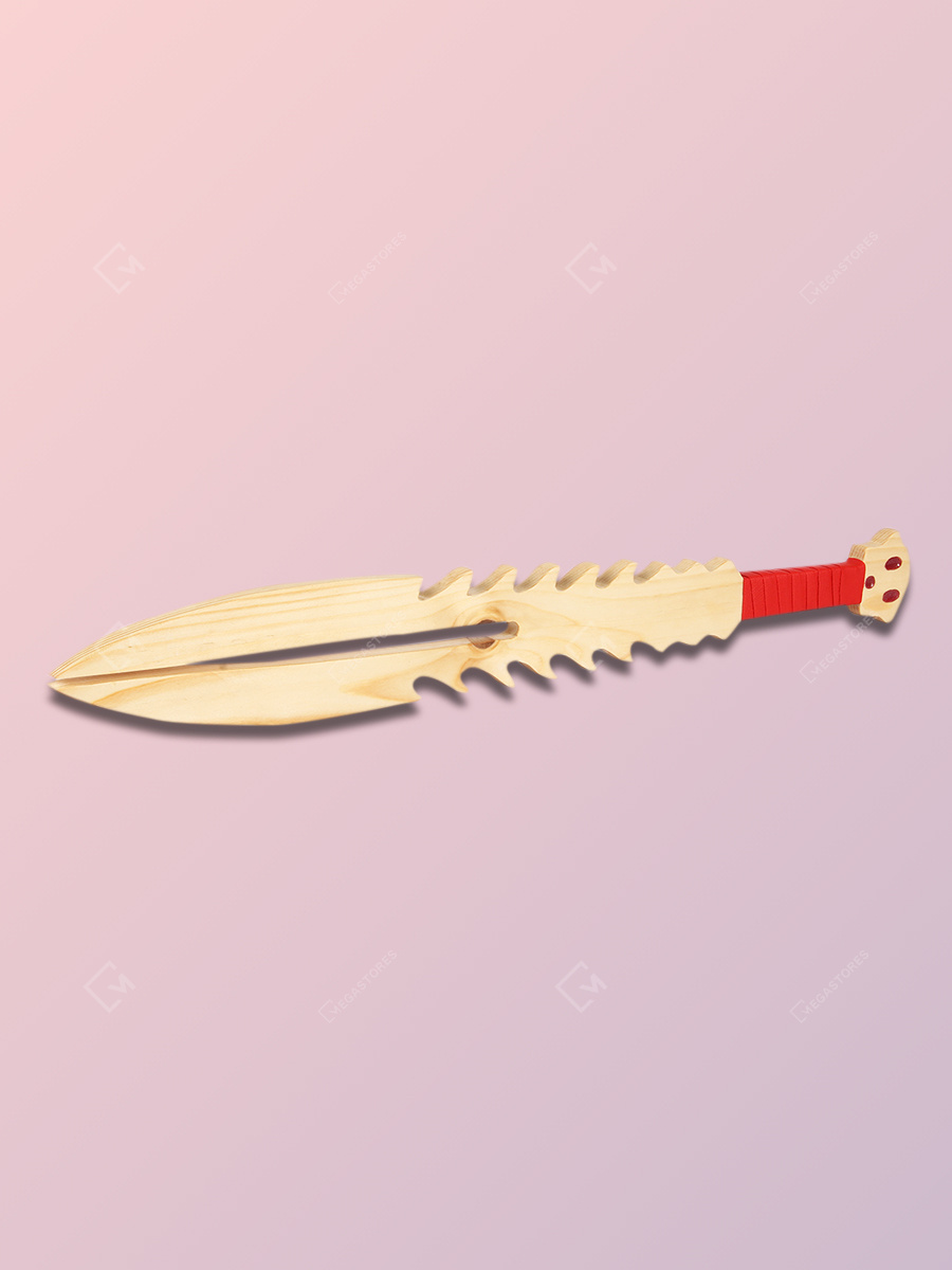 Megastores - Dragon Warrior Pretend Play Wooden Sword by Cria Wooden Toys, image size:900x1200