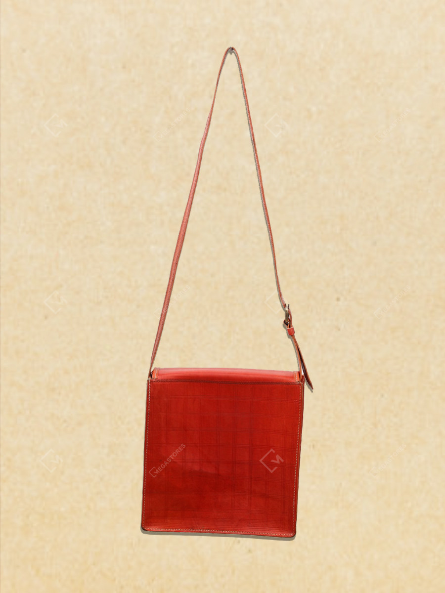 Anchal Bijalni's Brown Leather Passenger Bag With